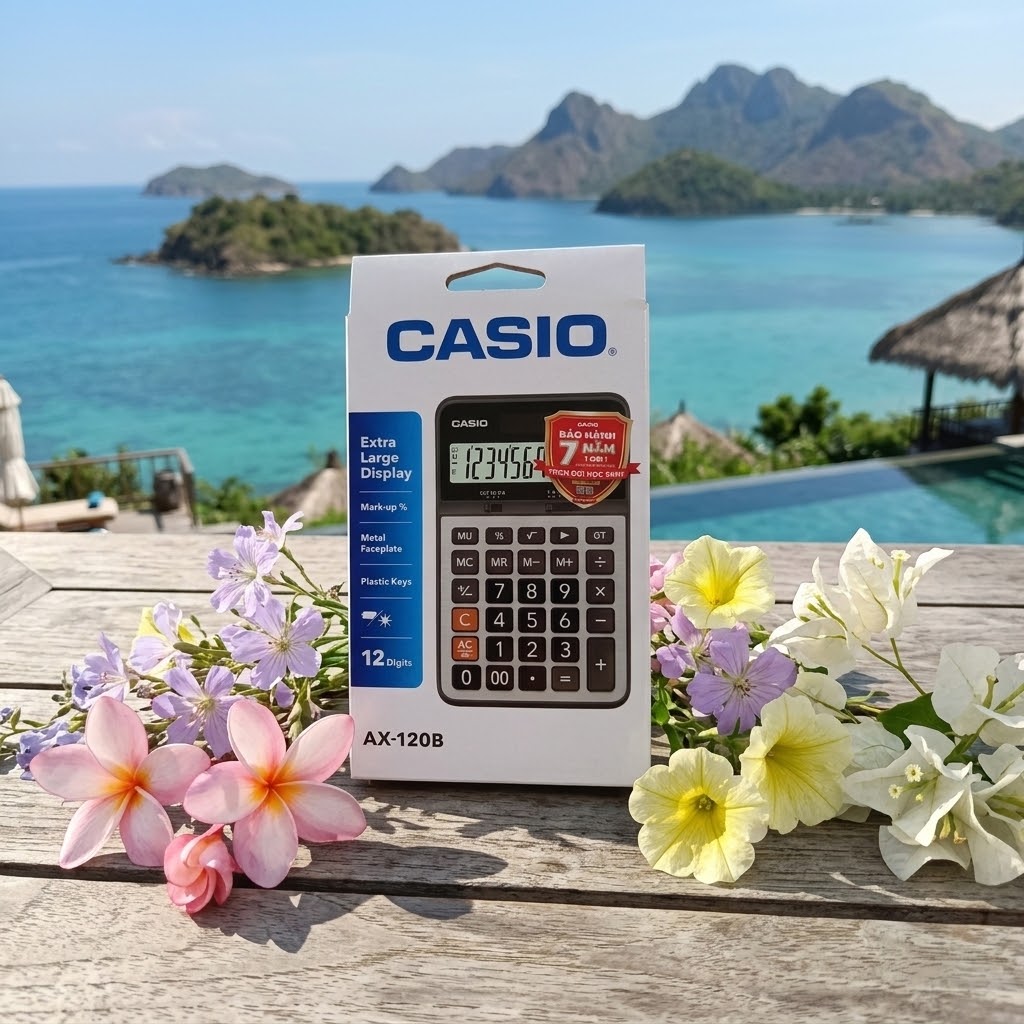 Máy Tính Casio AX 120B